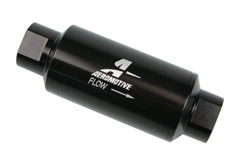 Aeromotive 100 Micron, ORB-10 Black Fuel Filter