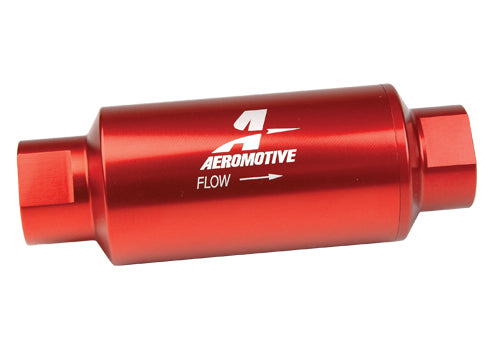 Aeromotive 100 Micron, ORB-10 Red Fuel Filter