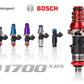 Injector Dynamics 1700cc Injectors - 60mm Length - 11mm Blue Top - 14mm Lower O-Ring (Set of 4) B Series Fitment