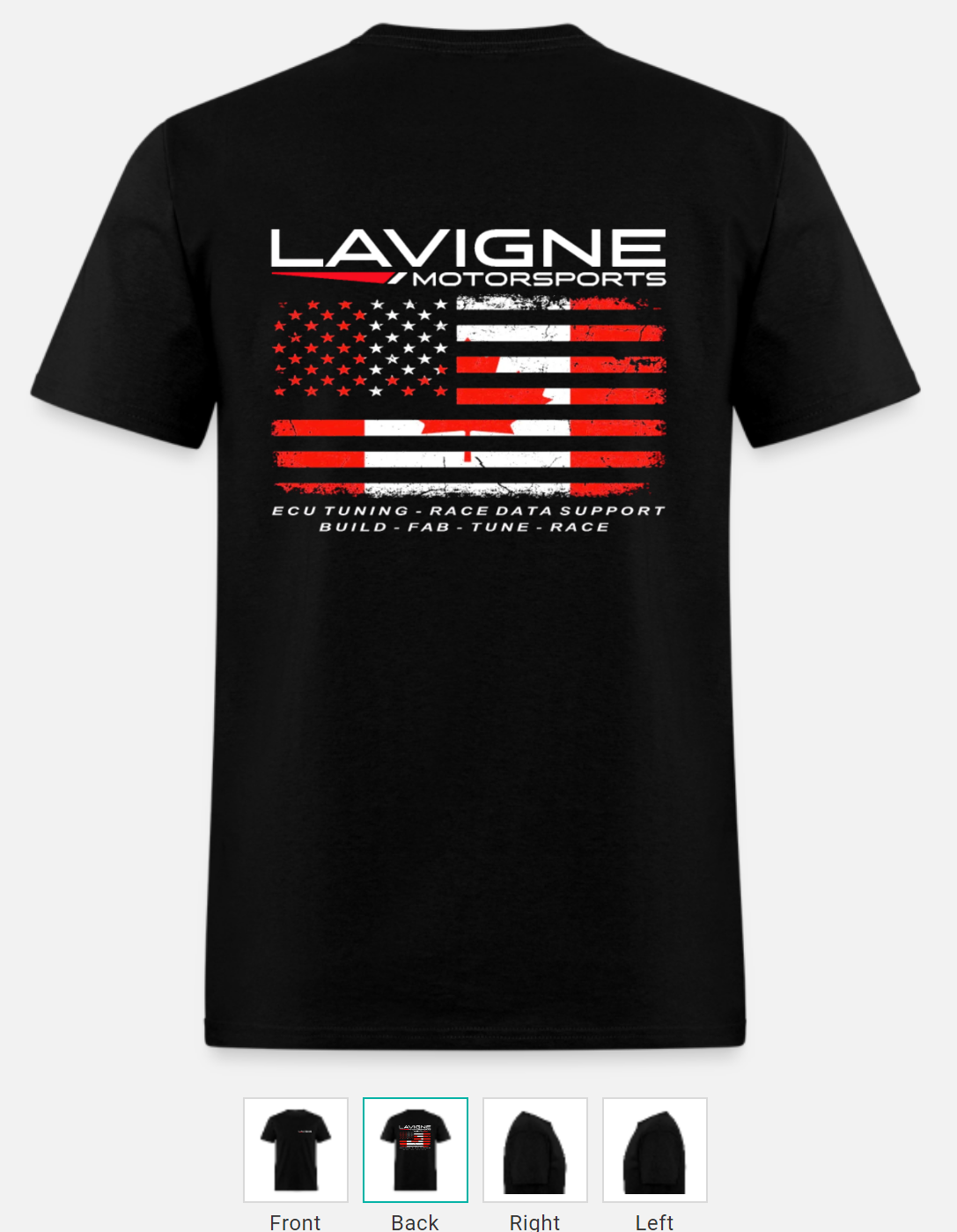 Lavigne Motorsports t-shirt